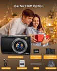 LOUM VE418 Compact Camera 8K Ultra HD 16x Zoom 1/1.4in Sensor Black — photo 8