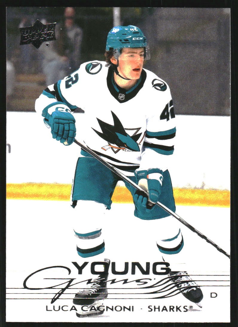 2025-26 Upper Deck #213 Luca Cagnoni YG RC - HKY