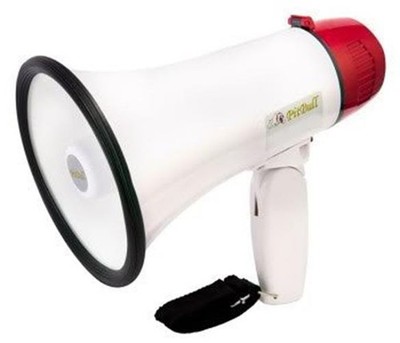 Mini Bull Horn Megaphone Voice Amplifier Loud Speaker Bullhorn Mega Phone