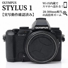 Olympus Stylus 1 Premium Compact Camera LCD Crack Used from Japan