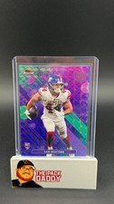 2025 Topps Finest Cam Skattebo Purple Geometr...
