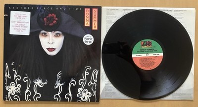 Donna Summer Another Place And Time LP 1989 Atlantic PROMO Hype Stickers EX/NM