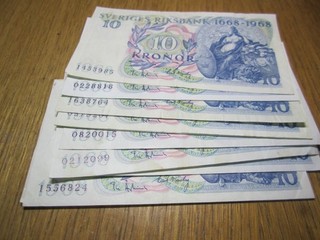 Schweden 10 x 10 KR Jubiläum
