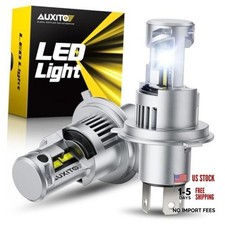 H4 Head Light Bulbs 9003 Bulbs, 900 Super Brighter, 6500K Cool White, 9003/H4