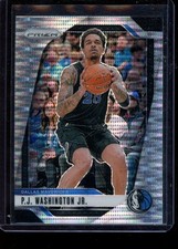 2024-25 Panini Prizm #174 P.J. Washington Jr. Prizms Pulsar