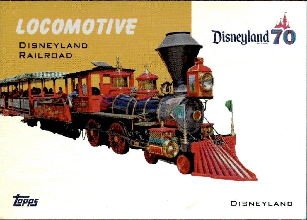 2025 Topps Disney 70th 1954 Wheels - #T54-25 Locomotive