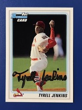 2010 Bowman Draft Picks & Prospects Tyrell Jenkins St. Louis Cardinals #BDPP26