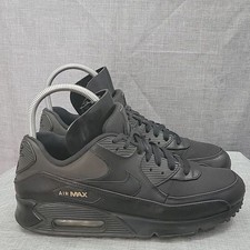 Nike Air Max 90 Premium 'Black Gold' Hidden Reflective GS 700155-011 Men's 10