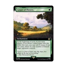 WotC Universes Beyond: Doc  Carpet of Flowers (Extended Art) (Surge Foil) ( NM