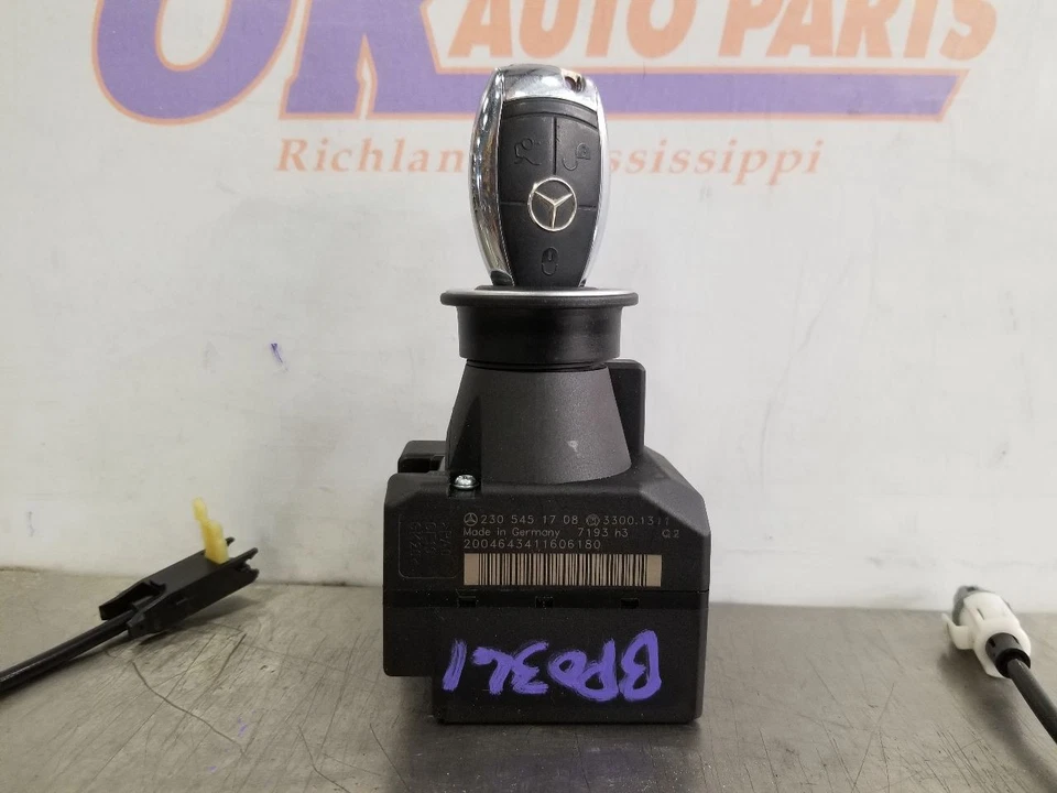 08 2008 MERCEDES-BENZ SL550 INTERRUPTOR DE ENCENDIDO MÓDULO DE CONTROL CON LLAVE 2305451708 Foto 4 de 4