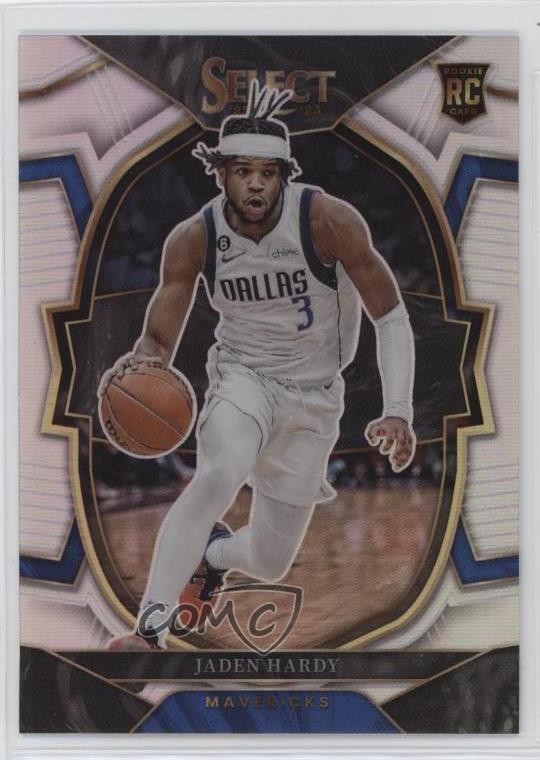 2022-23 Panini Select Concourse Silver Prizm Jaden Hardy #80 0c6