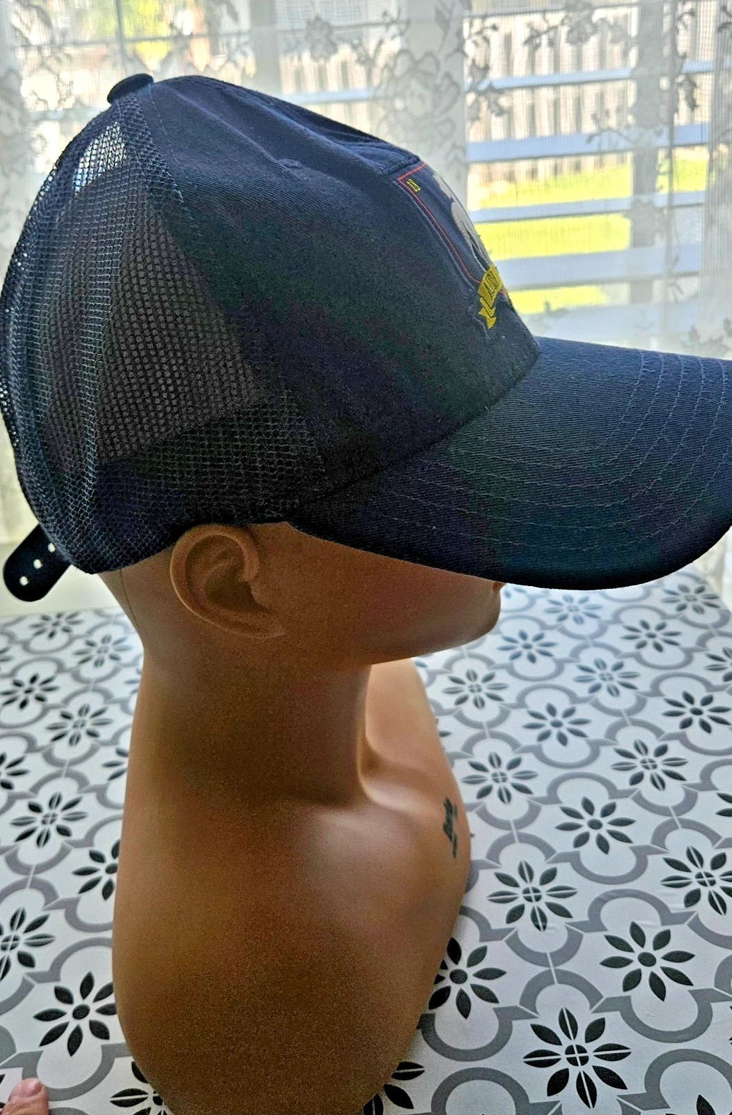 AFC Richmond Trucker Hat Ted Lasso Inspired Navy Mesh Baseball Cap image 2