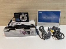Samsung D1070 10.2MP Digital Camera Black – Boxed - Accessories - TESTED