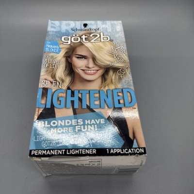 Schwarzkopf Got2b Be En-Lightened Permanent Lightener Kit #00A Heavenly Blonde