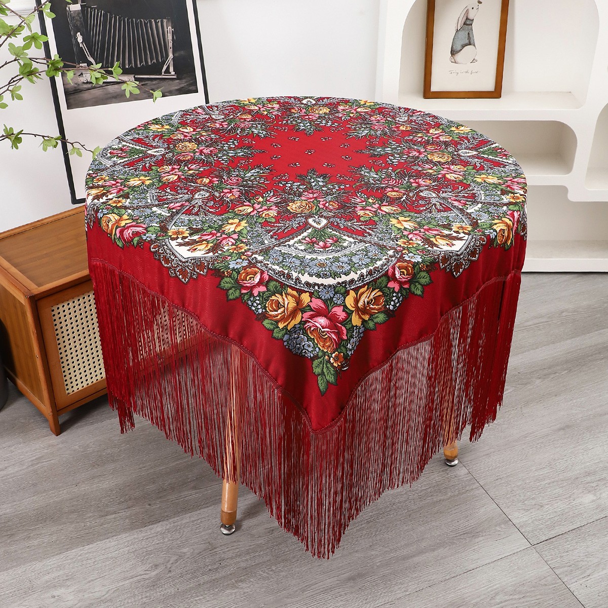 Very unique Bohemian tablecloths for birthday parties or wedding decorations