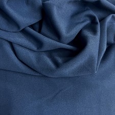 Tela de spandex de poliéster tejido Chey DENIM AZUL crepé elástico buceo techno para Bo