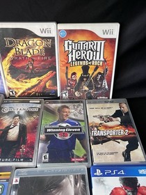 Game Lot PSP PS3 PS4 Wii Sega Saturn
