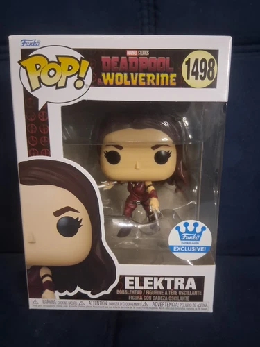 Funko Pop! Vinyl Elektra 1498 Marvel Deadpool Funko Exclusive Bobblehead