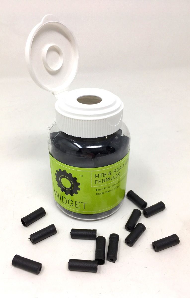 Компоненты zWidget, Тормозные наконечники для мастерской, нажимная посадка для наружного корпуса диаметром 5 мм, черный