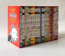 Diary of a Wimpy Kid Books 1–21 – Complete 21-Book Paperback Box Set Collection