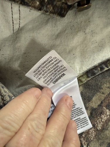 CARHARTT Mossy Oak Camo Quilt Lined Bib Overalls Youth Size 14 EUC!!! - Picture 13 of 19
