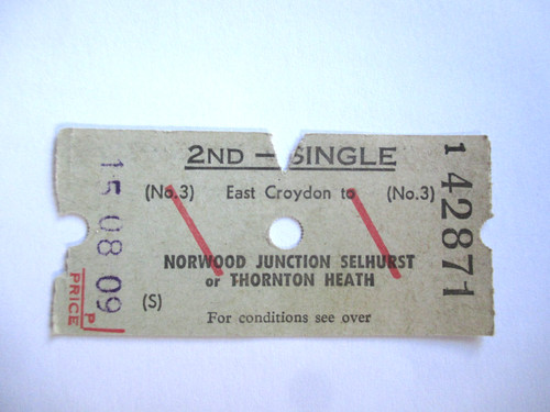 BRB East Croydon to Norwood Junction 2nd Single Ultimatic 42871 Used *SALE*