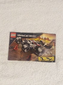 Lego Racers 8164 Extreme Wheelie COMPLETE with INSTRUCTIONS (no cones, no box)