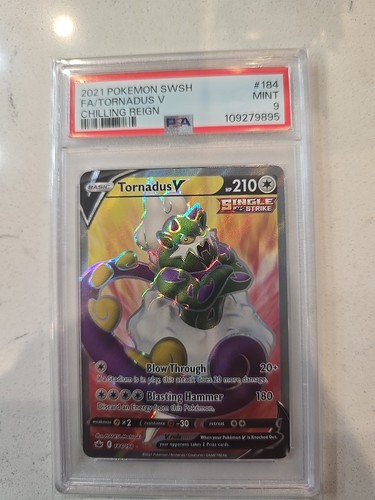 Tornadus V graded PSA 9 for sale on eBay