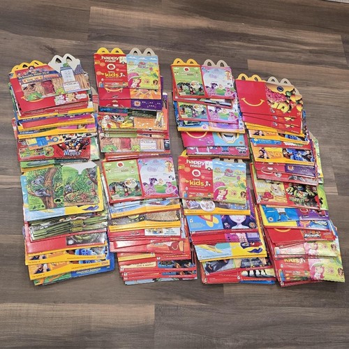 90s 00s McDonalds Happy Meal Box New Old Stock Disney Spongebob Shrek Lot 150