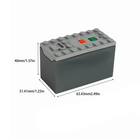 LEGO Power Functions Train Motor Battery Box IR Receiver 4PCS Set