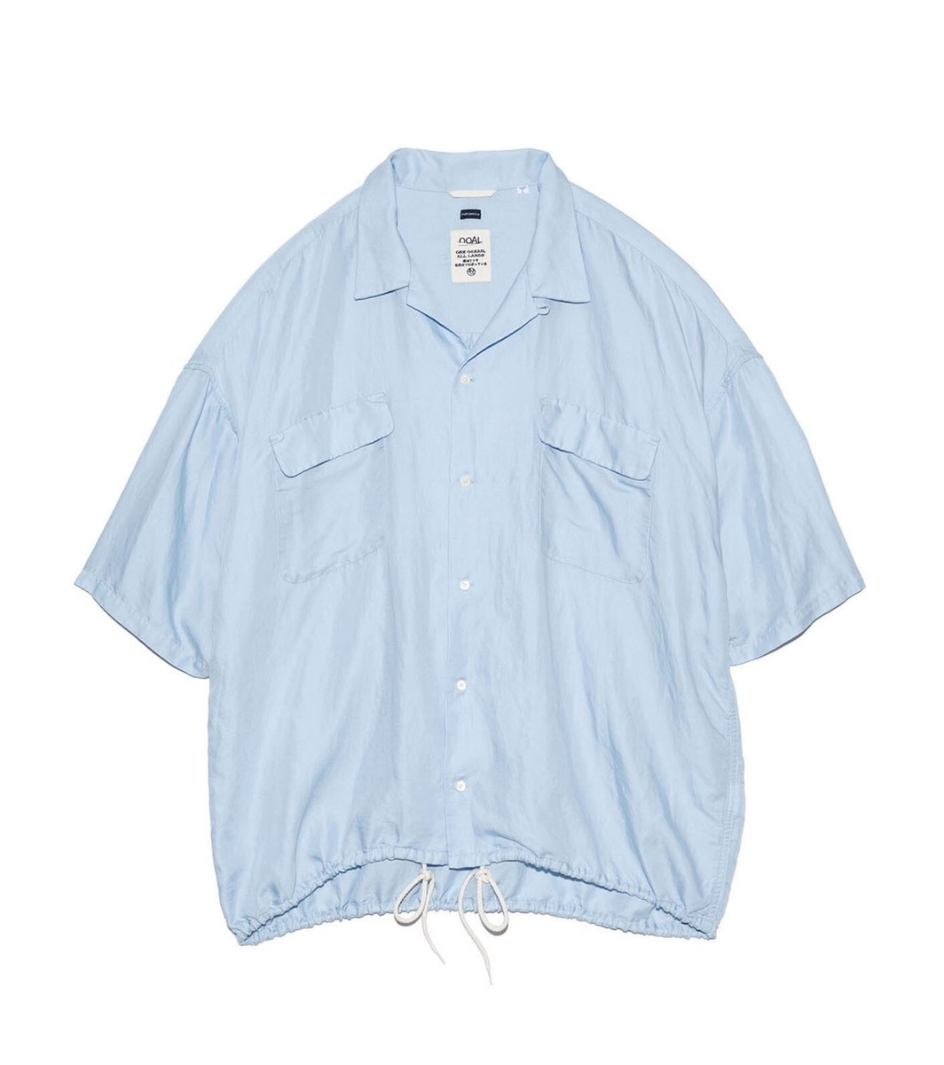 ASK availability First) nanamica Open Collar Cupra Hemp S/S ASK availability First) nanamica Open Collar Cupra Hemp S/S