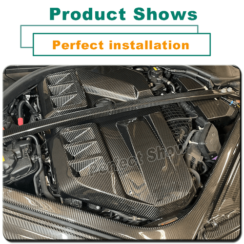 DRY Carbon Motor Federbeinhalterung Strebe für BMW G80 M3 G82 G83 M4 G87 M2 21UP - Bild 5 von 14