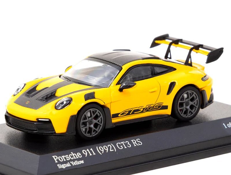 FuelMe 1/64 ポルシェ 911 GT3 RS レーシングイエロー 予約 Cars' Lounge 1/64 ポルシェ GT3 RS 991.2 Racing Yellow