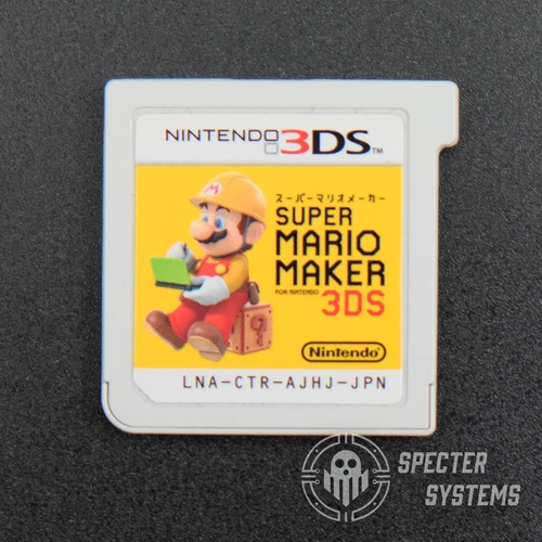 Super Mario Maker 3DS - Japanese Edition - US Seller