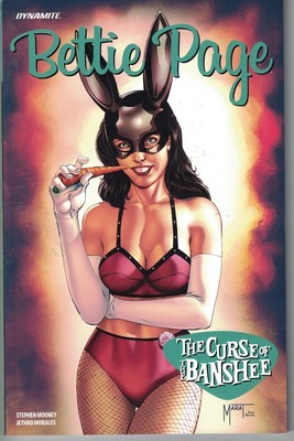 BETTIE PAGE THE CURSE OF THE BANSHEE TP TPB $19.99srp Stephen Mooney 2022 NEW NM