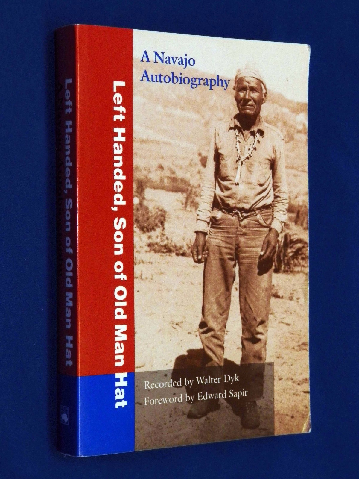 1995 Left Handed A Navajo American Indian Autobiography Keams Canyon