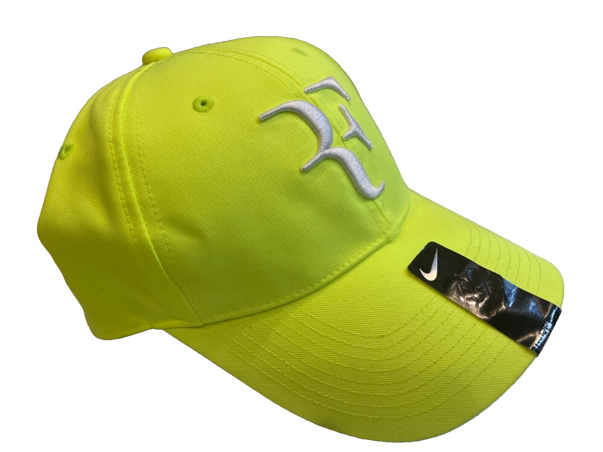 NEW! 2014 NIKE Men's RF Roger Federer Legacy91 Tennis Hat-Volt