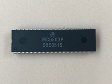 MC6803P 40PIN DIP 8 BIT Microprocessor Lot of One