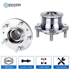 Pair Rear Wheel Hub Bearings Assembly For Mazda MPV Protege Protege5 Millenia
