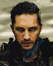 TOM HARDY signed autograph 20x25cm MAD MAX in person autograph ACOA