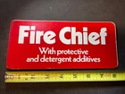 Vintage TEXACO Fire Chief Gas Pump Decal Sticker NOS