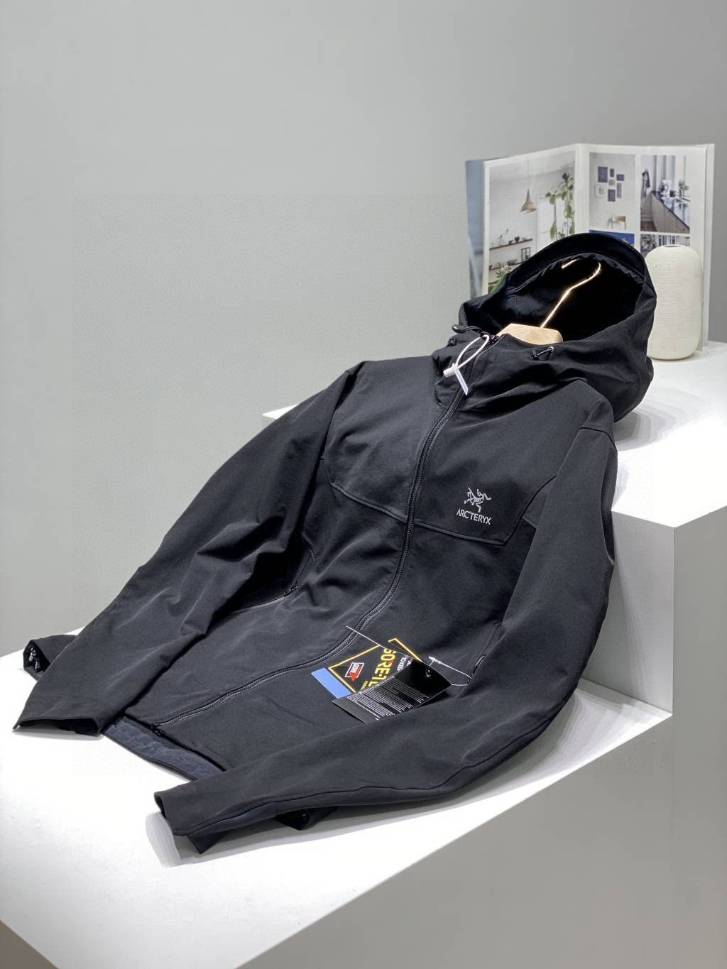 controllare descrizione taglia S 2XL ARC'TERYX Outdoor King giacca casual con cappuccio