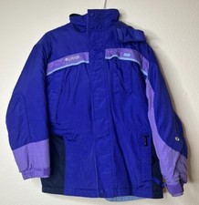 Columbia - Tectonite Kid's Purple Winter Coat - Youth 14/16 Stain On Cuff