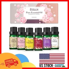 Pure Floral Essential Oil Set - Ideal for Diffusers, Massage & Scented Candles