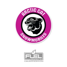 Arctic Cat Vintage 1970's Racing Snowmobile Premium Vinyl Decal / Sticker