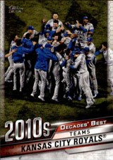 2020 Topps Decades Best #DB-90 Kansas City Royals Kansas City Royals Baseball