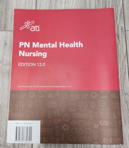 RN Mental Health Nursing Edition 12.0 ATI Review Module Content Mastery Series - Picture 4 of 6