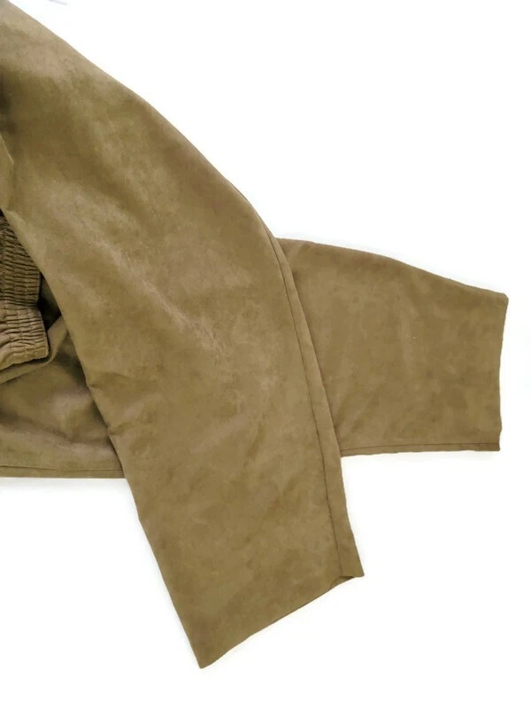 Pantalones Stonebridge para mujer 1X Plus pierna recta cómodo poliéster marrón Foto 4 de 4