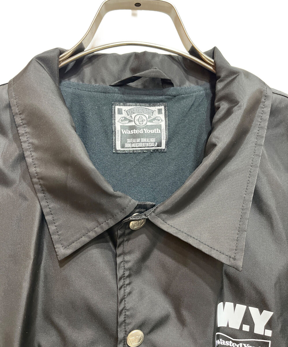 WASTED YOUTH Coach Jacket/nylon jacket Size: XL Black Men | eBay WASTED YOUTH Coach Jacket/nylon jacket Size: XL Black Men | eBay