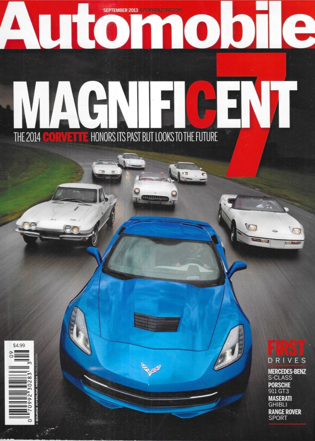 Automobile Magazine Chevrolet Corvette Stingray Mercedes Bens Porsche 911 2013